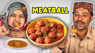 Tribal People Try Meatball For The First Time