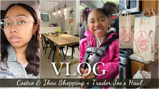 VLOG | COSTCO & IKEA SHOPPING + TRADER JOES HAUL