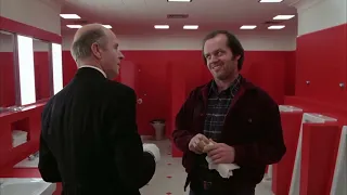 The Shining bathroom scene but with Libet's delay