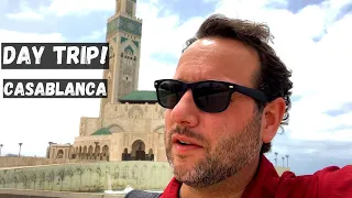 6 Hours in CASABLANCA - What To See On A DAY TRIP - Morocco Travel Vlog