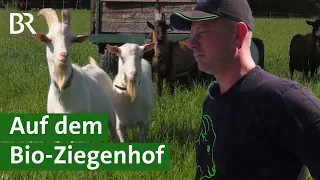 Auf dem Ziegenhof: Biologische Ziegenhaltung als Nebenerwerbsbetrieb | Ziege | Unser Land | BR