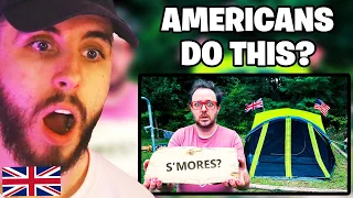 Brit Reacts to 5 Ways British and American Camping is Very Different