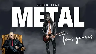 Blind Test 8 - 100 extraits (Métal)