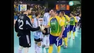 XV Juegos Panamericanos: final futsal, Brasil vs. Argentina, 2007