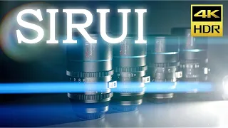 НОВЫЕ анаморфные кинообъективы SIRUI - сжатые кинообъективы 1,33x [4K HDR]