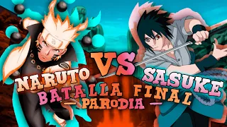 Naruto Vs Sasuke -PARODIA- | Naruto Dominicano.