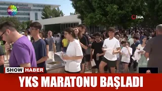 YKS maratonu başladı