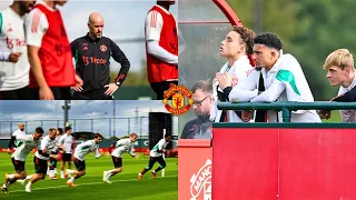 JUST IN✅Man Utd trio Sparked Jadon Sancho Bust-Up in Training as  Transfer talks begin