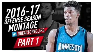 Jimmy Butler Offense Highlights Montage 2016/2017 (Part 1) - Welcome to the Timberwolves!