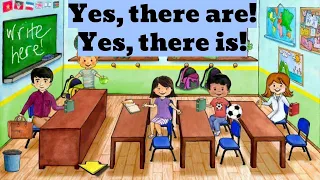 Yes, there are! Yes, there is! Song | Song for kids in English | For English teachers | Funny song