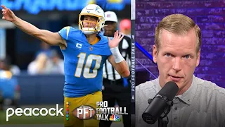 Expect 'fireworks' from Justin Herbert vs. Chiefs in Week 2 | Pro Football Talk | NFL on NBC