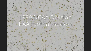 1989 NCAA Division I-AA football season