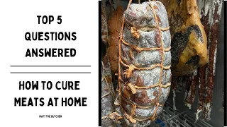 Top 5 Questions Answered: How to Cure Meats at Home