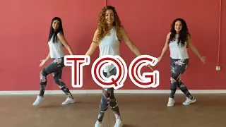 TQG Shakira - Karol G Zumba por María Carvajal #zumba #coreografia #tqg #shakira