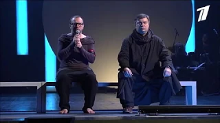 1 канал СПБ - сюжет о премьере Гамлет QUEST