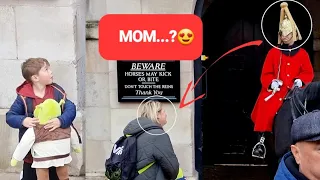 Mother of the King's Guard? I Bet So! - Horse Guards in London, England