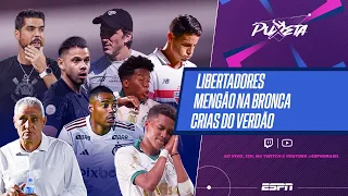 FLAMENGO na BRONCA, ESTÊVÃO VOANDO no PALMEIRAS, ZUBELDÍA no SÃO PAULO e TUDO da LIBERTADORES