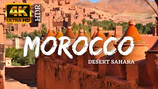 Travel Morocco in 4K Ultra HD | SAHARA DERSERT WEST ARAB | Cinematic Virtual Tour