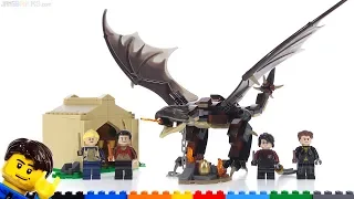 LEGO Harry Potter Hungarian Horntail Triwizard Challenge review! 75946
