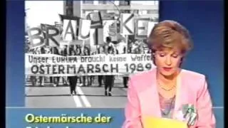 ARD: Programmvorschau+Tagesschau vom 26.03.1989