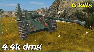 ARL 44 • 6 frags • 4.4k dmg • WoT Blitz