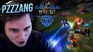 Le vilain STOMP! - Pandore Reacts 'Le 1er PENTAKILL de PzZzang 2023'