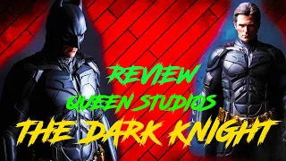 REVIEW DARK KNIGHT QUEEN STUDIOS PREMIUM (2021) Statue DC Comics Christian Bale