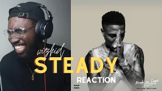 WizKid - Steady (REACTION/REVIEW) off MADE IN LAGOS DELUXE  || palmwinepapi