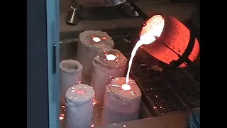 Bronze Pour - Fontbonne University - Dec 2003