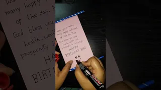 Unique Beautiful Birthday Gift For brother 🥳 🎁💝|Step by step In 2 minutes 🔥🔥#craft#Shorts
