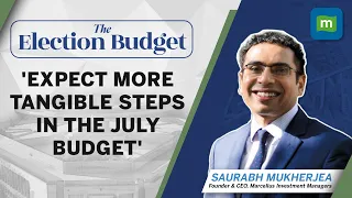 Saurabh Mukherjea, Founder, Marcellus Investment Managers Reacts To  Interim Budget 2024