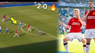 Brighton vs Man United (0-2) 🔥 , Dalot, Hojlund goal seal win...