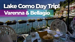 Lake Como Day Trip! - Varenna & Bellagio | Lake Como, Italy | Full Tour