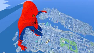 Gta 4 Spiderman Epic Ragdoll Moments & Crashes vol.1