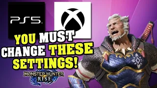 10 Settings you MUST CHANGE on PS5 & Xbox Monster Hunter Rise