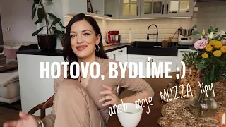 Hotovo, bydlíme aneb moje MUZZA tipy