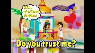 Jasmin and Aladdin's Palace Adventures - LEGO build & A Whole New World sing along.