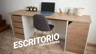 ESCRITORIO CON CAJONERA, (Desk with Drawers) - PROYECTO MUEBLE