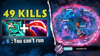 Desolator + Disperser RIKI No Escape Insane Burst Damage 49Kills Dota 2