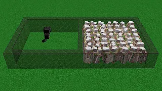 1000 iron golems vs 1 super wither