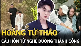 Hoàng Tử Thao cầu hôn Từ Nghệ Dương thành công