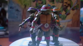 SDCC 2017 NECA Teenage Mutant Ninja Turtles 30th Anniversary Boxed Set Unboxing & Review