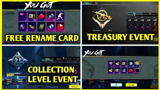 😍PUBG MOBILE NEW COLLECTION LEVEL FEATURE EXPLAINED | GET FREE 4 EMOTES, RENAME CARD & EFFECT