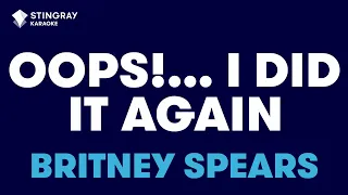 Britney Spears - Oops!...I Did It Again (Karaoke with Lyrics)