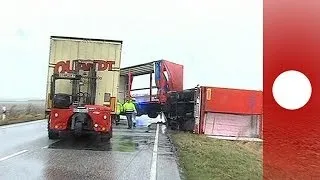 Sturm: Orkan Xaver wütet in Nord-Deutschland