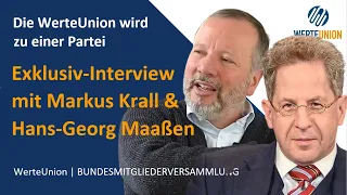 Parteigründung: Maaßen und Krall im Interview