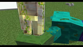 Infinity Glowing Golem Stage 3 Vs Mutant Monsters - in Minecraft