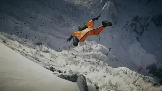 Steep - 4K - Wingsuit flight on the Alps - 2160p