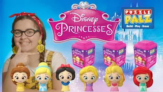 Disney Princess Puzzle Palz Full Set 3D Puzzle Erasers Blind Boxes