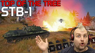 Top of the tree: STB-1! Top of his line? | World of Tanks